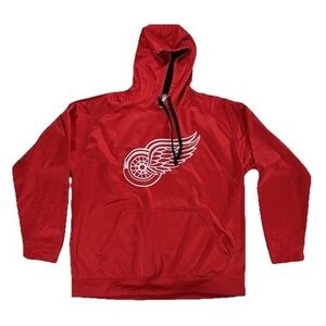 Knights Apparel Detroit Red Wings NHL Hoodie XL Polyester Streetwear Pullover